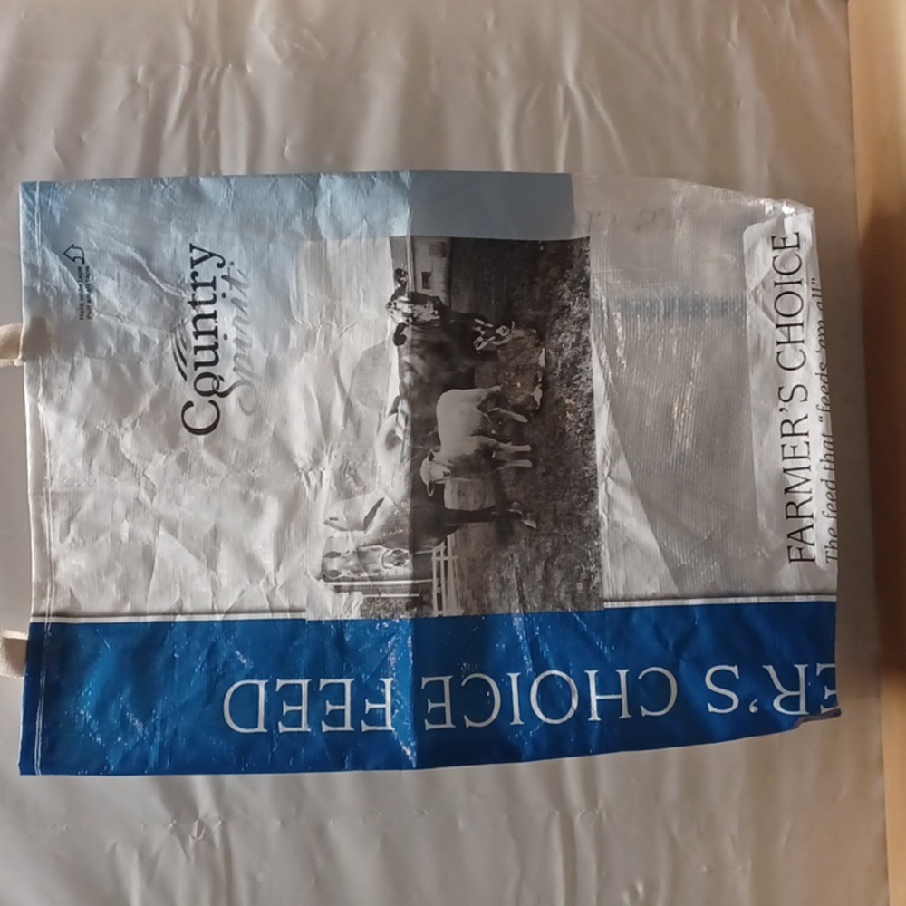 Upcycle Farmer's Choice Feed Bag